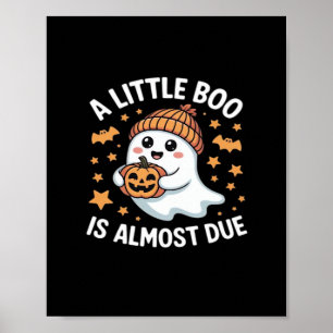 Poster Petit Bois Est Presque Dû Halloween Grossesse Reve