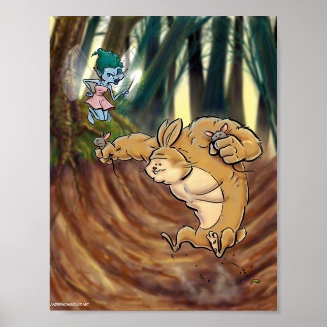 Poster Petit Bunny Fufu (Devant)