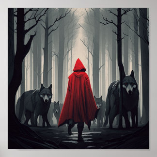 Poster Petit chaperon rouge