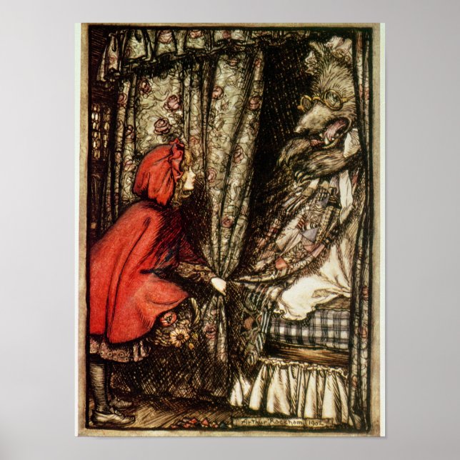 Poster Petit Chaperon Rouge (Devant)