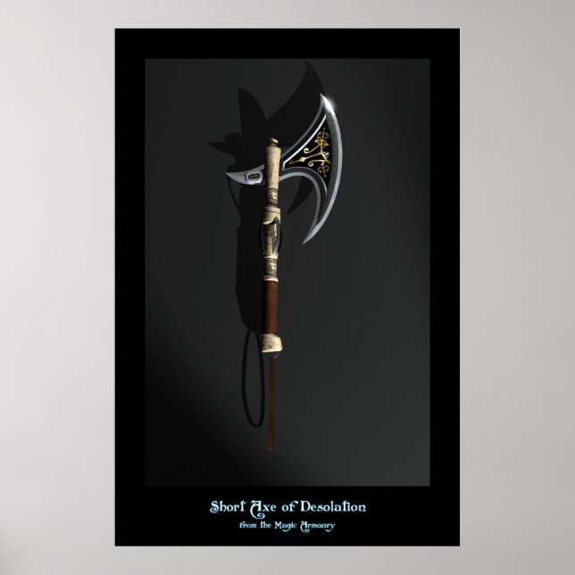 Poster Petit cheval de désolation de l'Armurerie magique (Devant)