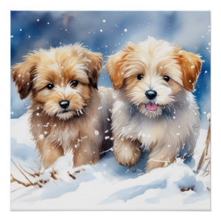 Poster Petit chiot
