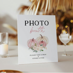 Poster Petit Citrouille Tourne un panneau photo