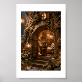 Poster Petit Cottage de Souris