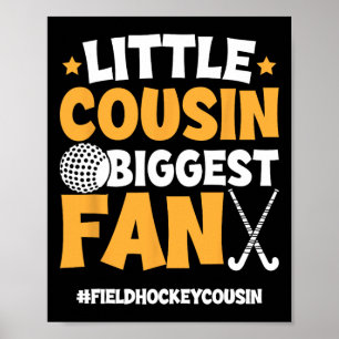 Poster Petit cousin hockey sur gazon Cousin hockey sur ga