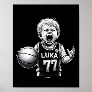 Poster Petit cri de Luka parce qu'il est en colère et se