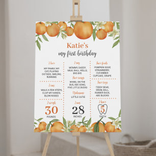 Poster Petit Cutie Citrus Anniversaire Jalon