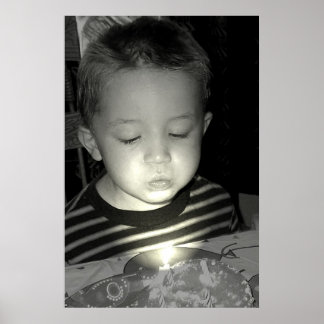 Poster Petit-déjeuner d'anniversaire