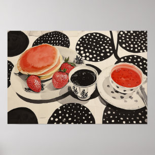 Poster Petit déjeuner du matin
