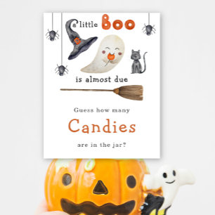 Poster Petit fantôme - Combien de bonbons