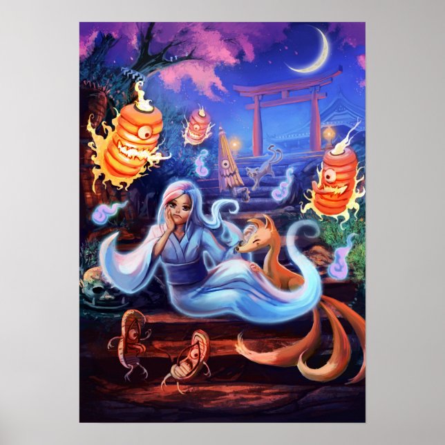 Poster Petit fantôme ennuyeux (Devant)