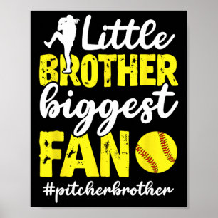 Poster Petit frère Softll Lanceur Frère Softll Pitch