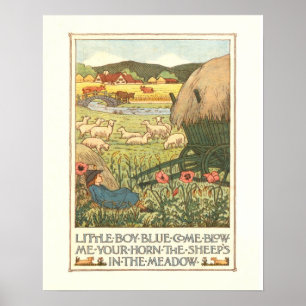 Poster "Petit Garçon bleu"