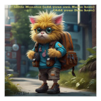 Petit Imaginaire de Monster AI Art numérique d' Im