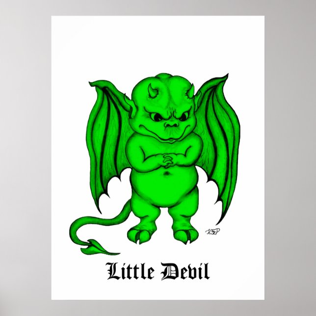 Poster Petit méchant diable (Devant)