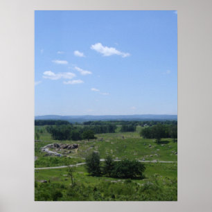 Poster Petit panorama 2 de couvercle rond