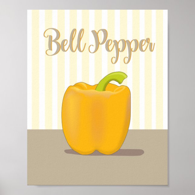 Poster Petit poivron (Devant)