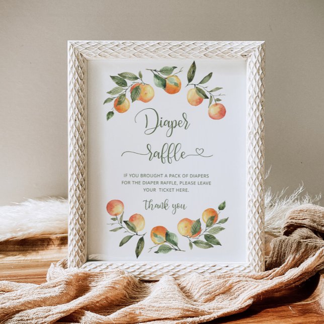 Poster Petit signe de tombola de couche (Créateur téléchargé)