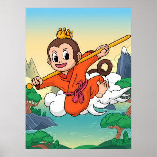 Poster Petit Wukong Skyward