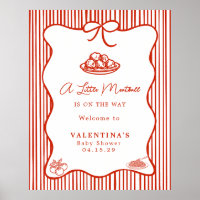 Petite Baby-Shower sur le thème Italien Meatball