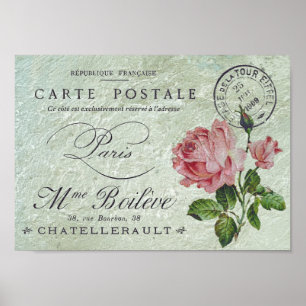 Poster Petite confection rose