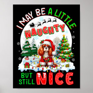 Poster Petite coquine mais Nice Noël Cavalier Roi Charles