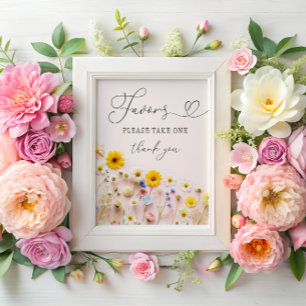 Poster Petite Fête Fleur sauvage