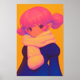 Poster Petite fille