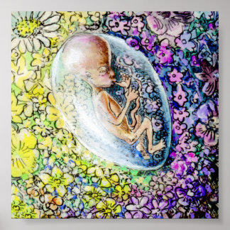 Poster Petite Fleur - détail