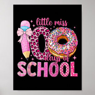 Poster Petite Miss 100 Jours Filles plus intelligentes Do