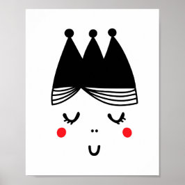 Poster Petite princesse