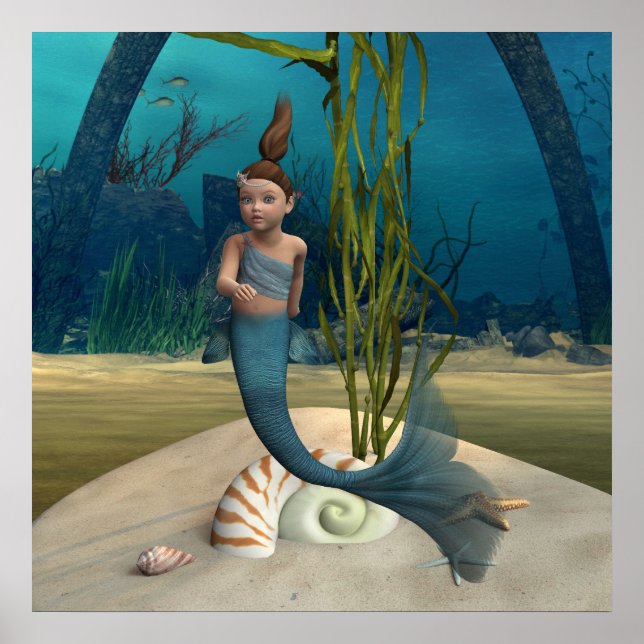 Poster Petite Sirène (Devant)