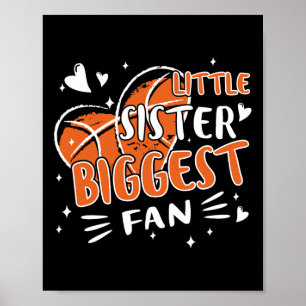 Poster Petite soeur drôle plus grande fan des amateurs de