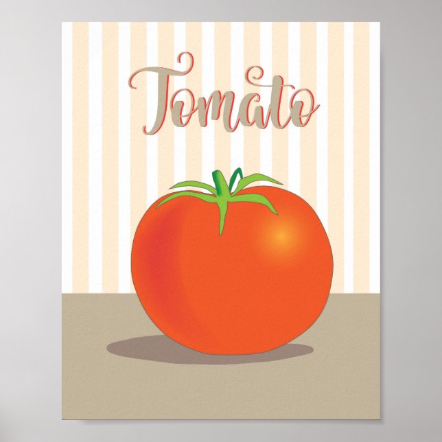 Poster Petite tomate (Devant)