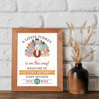 Petite Turquie En Route ! Baby shower de Thanksgiv