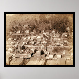 Poster Petite ville de Deadwood SD 1887