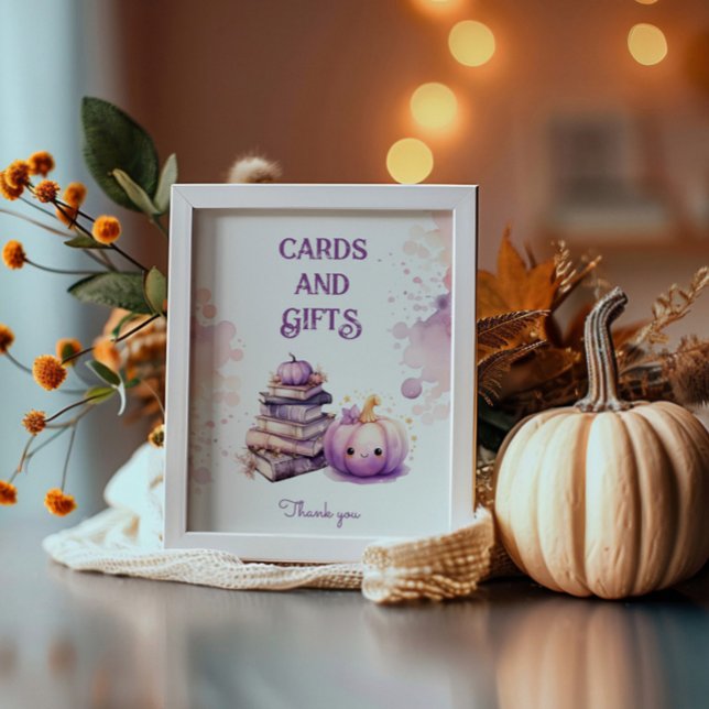 Poster Petites cartes d'Halloween Citrouilles et cadeaux (Créateur téléchargé)