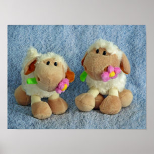 Poster Petits agneaux