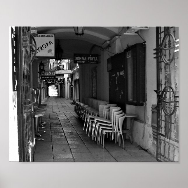 Poster Petits magasins en Turquie (Devant)