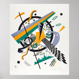 Poster Petits Mondes IV par W. Kandinsky