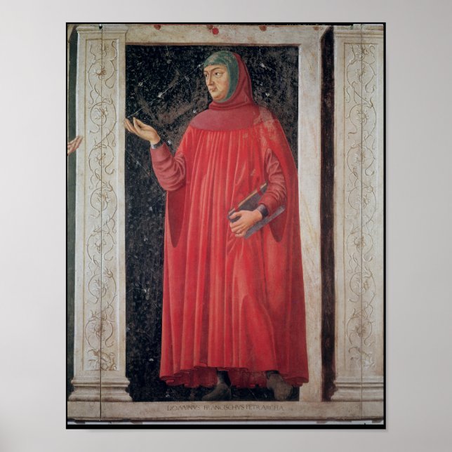 Poster Pétrarque de la série Villa Carducci (Devant)