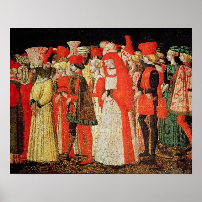 Poster Peuple de la Cour de la famille Sforza (Devant)