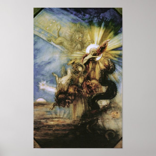 Poster Phaeton, Gustave Moreau (Devant)