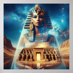 Poster Pharaon égyptien