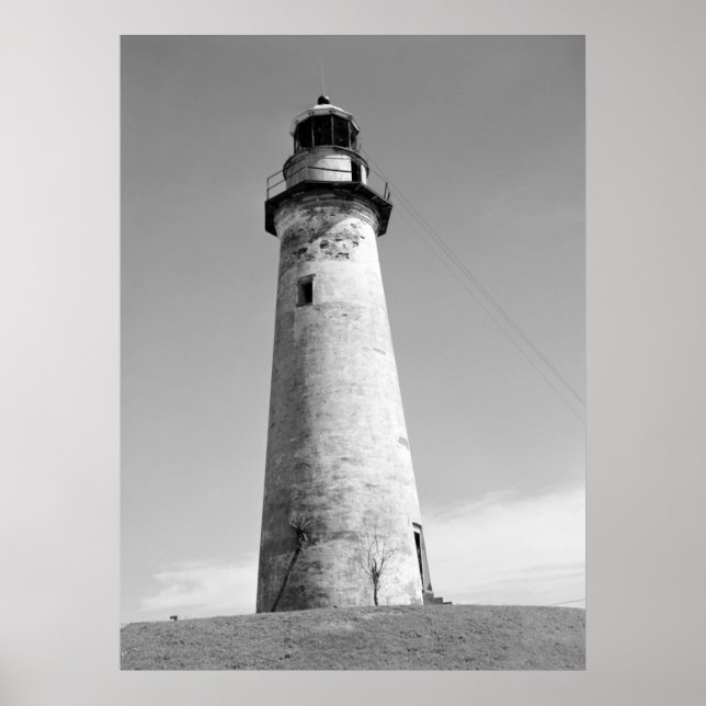 Poster Phare abandonné, Port Isabel, Texas, 1942 (Devant)