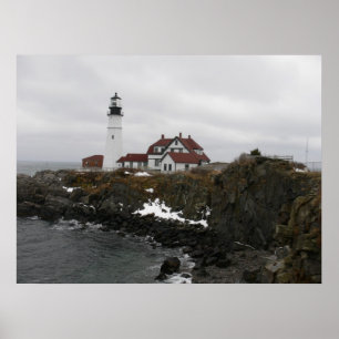 Poster Phare-Affiche de Portlandhead