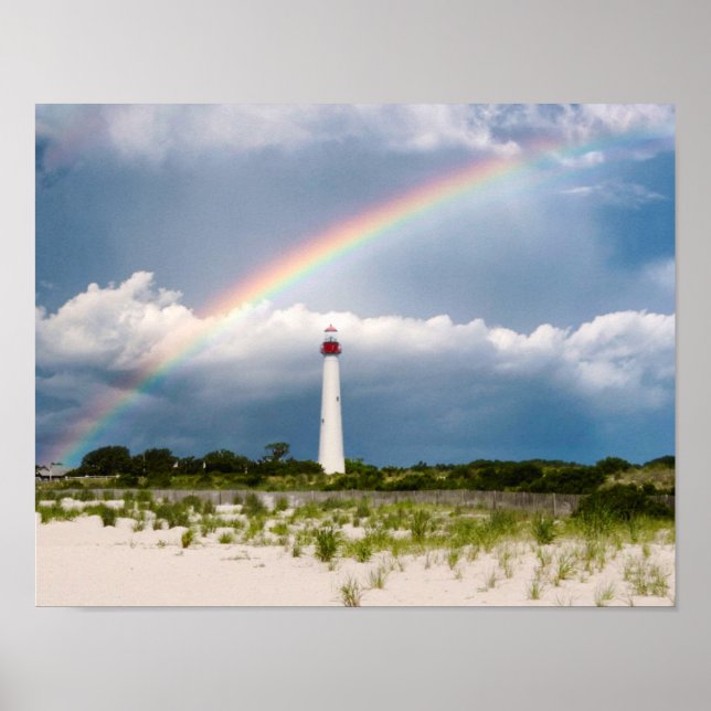 Poster - Phare Arc-en-ciel (Devant)