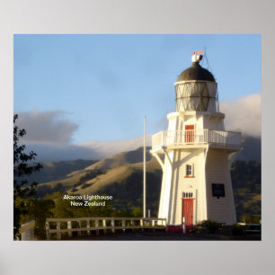 Poster Phare d'Akaroa