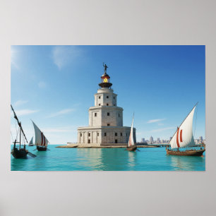 Poster Phare d'Alexandrie