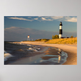 Poster Phare De Big Sable Point Sur Le Lac Michigan 2